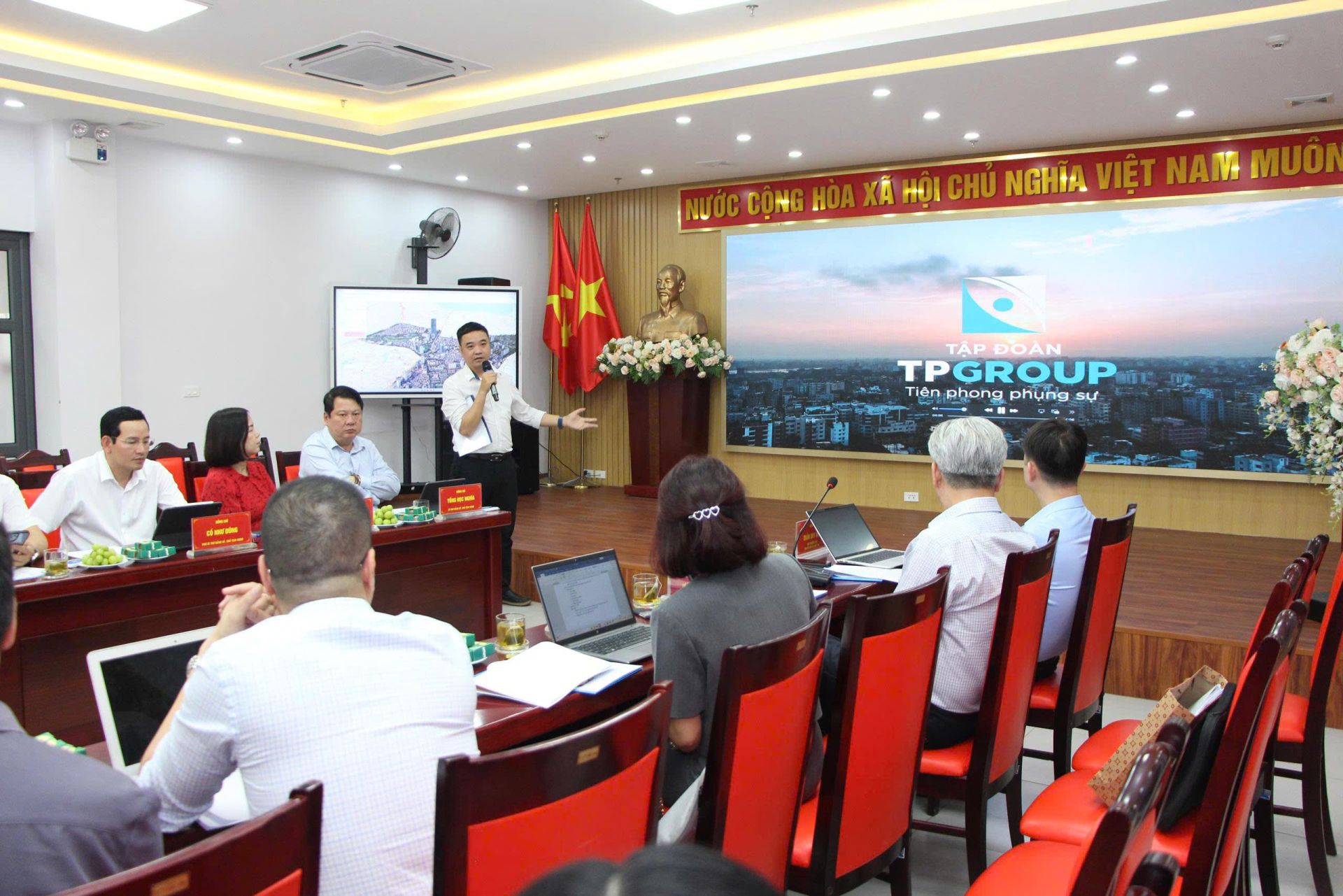 TPGroup&rsquo;s &ldquo;Digital Twin&rdquo; model in Giảng V&otilde; Ward has been highly appreciated by the National Digital Transformation Agency for its practical applicability in establishing a modern, unified, and centralized urban infrastructure management information system