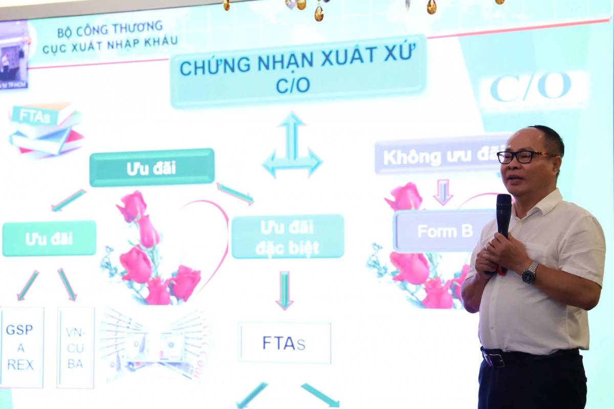 Mr. Tran Ngoc Binh, Head of the Import-Export Management Department Region III, Import-Export Department of the Ministry of Industry and Trade, also noted the difficulties in transportation and geopolitical risks in the region